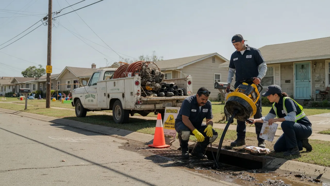 Drain Cleaning in Latexo, TX near me